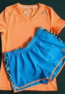 Adidas techfit running outfit